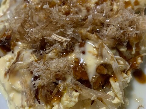 もやしのふわっと、お好み焼き風